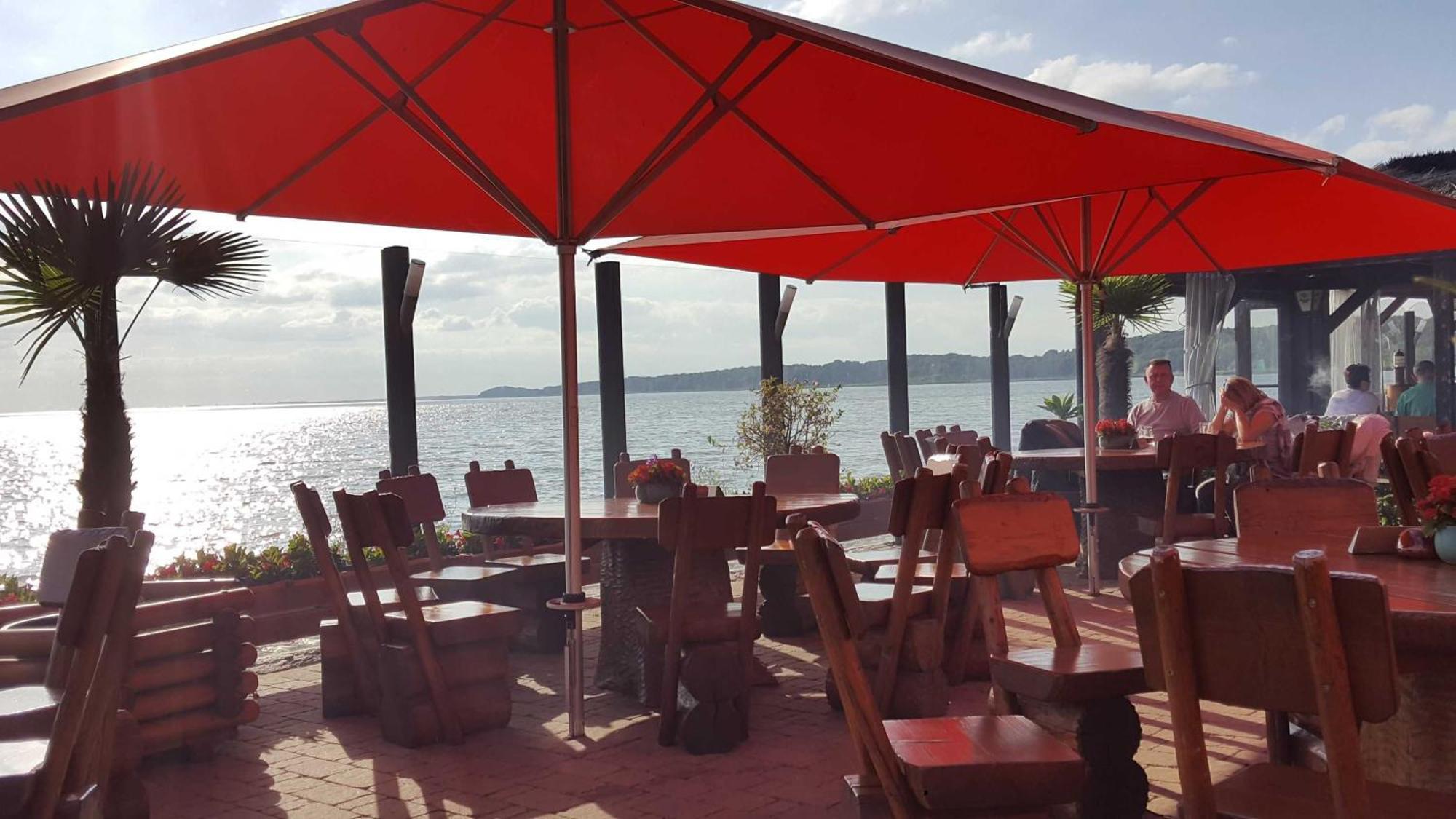 Terrassenwohnung "Inselhain" - Oase Am Haff Garz  Bagian luar foto