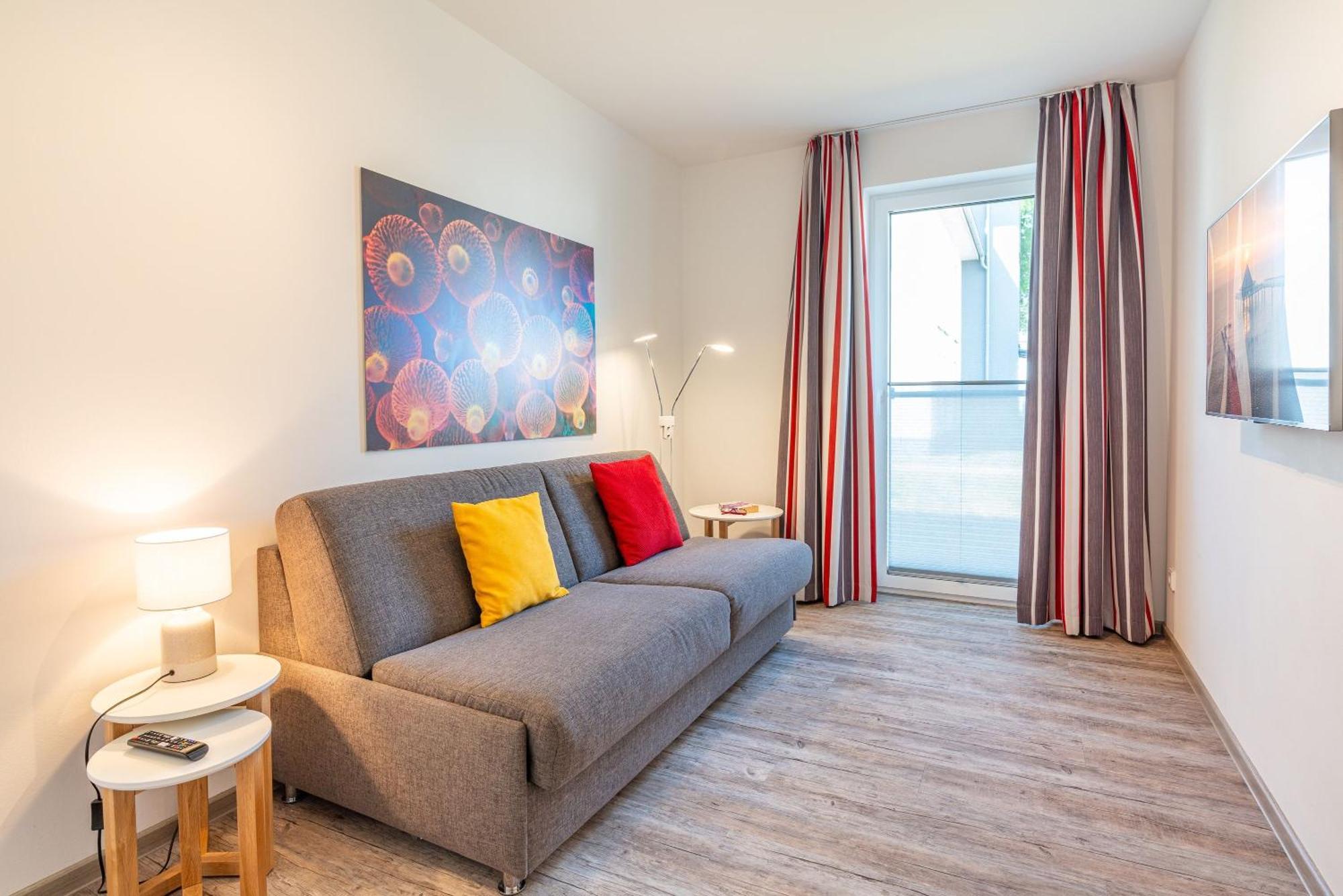 Terrassenwohnung "Inselhain" - Oase Am Haff Garz  Bagian luar foto