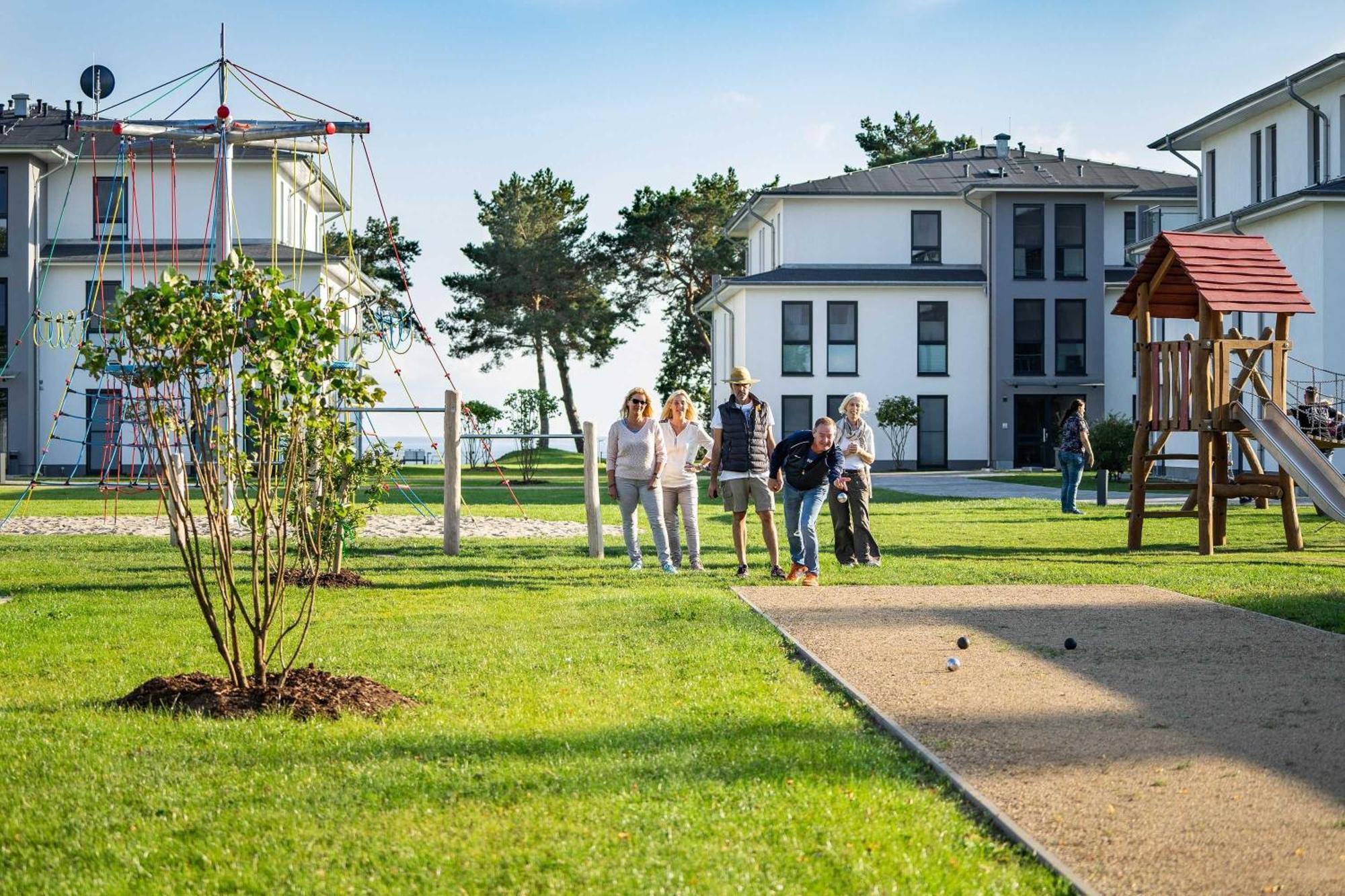Terrassenwohnung "Inselhain" - Oase Am Haff Garz  Bagian luar foto