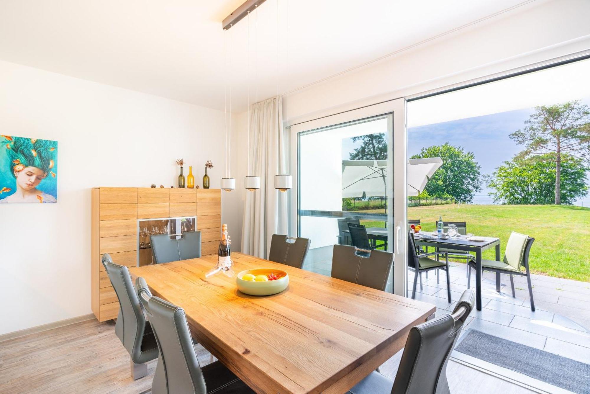 Terrassenwohnung "Inselhain" - Oase Am Haff Garz  Bagian luar foto